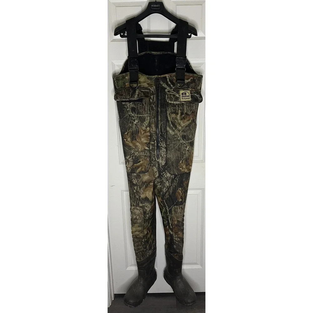 Hodgman Camo Hunting Chest Waders Men's SZ 9 Boot 1000 Thinsulate Ultra
